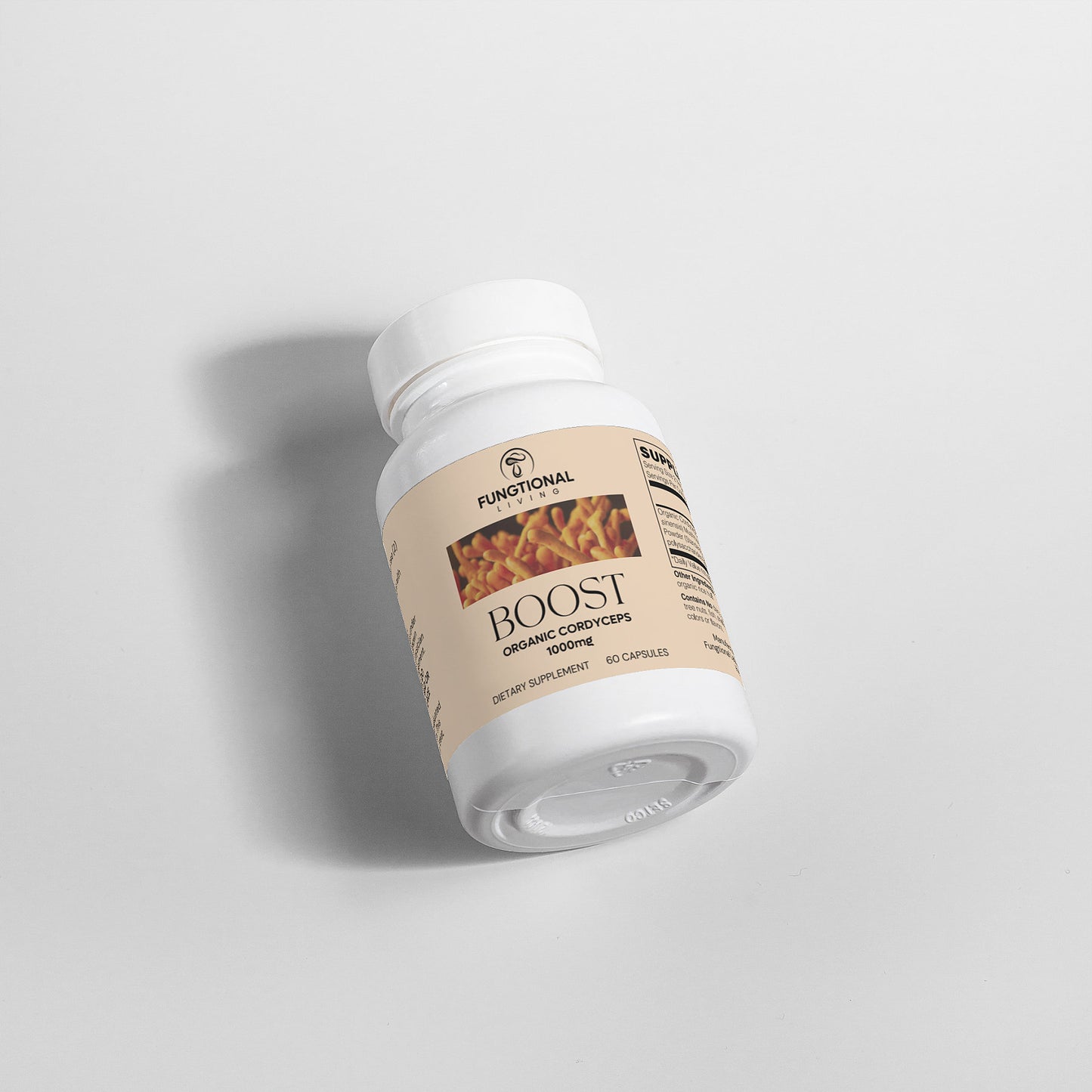 BOOST | Organic Cordyceps Mushroom Capsules