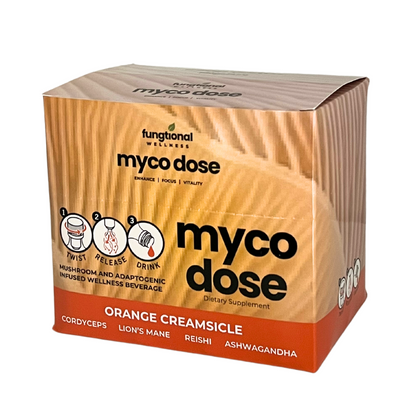 MYCODOSE | Mushroom and Adaptogenic Wellness Shots (12 pack)