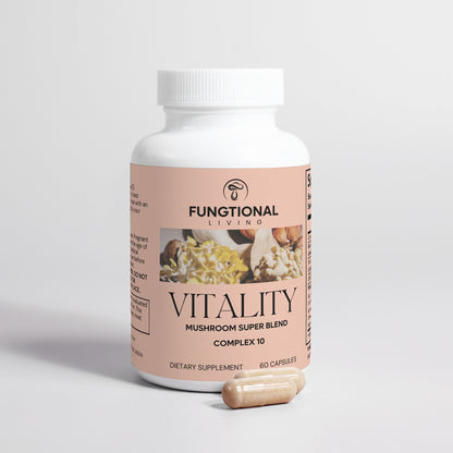 VITALITY | Mushroom Super Blend (Complex 10) Capsules