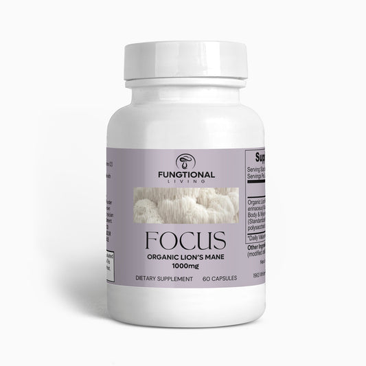 FOCUS | Organic Lion's Mane Mushroom Capsule