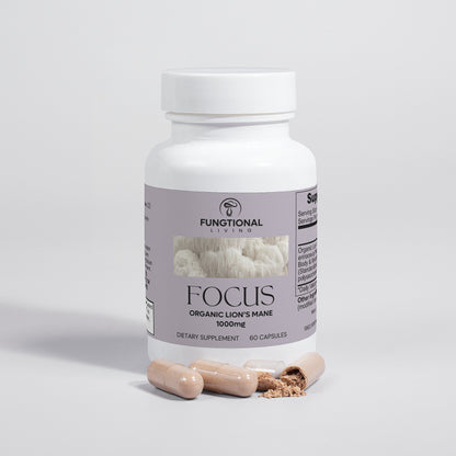 FOCUS | Organic Lion's Mane Mushroom Capsule