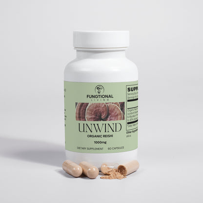 UNWIND | Organic Reishi Mushroom Capsules