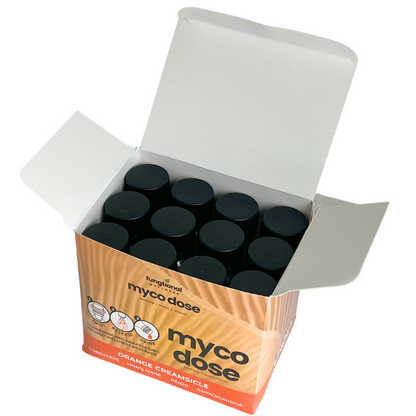 MYCODOSE | Mushroom and Adaptogenic Wellness Shots (12 pack)